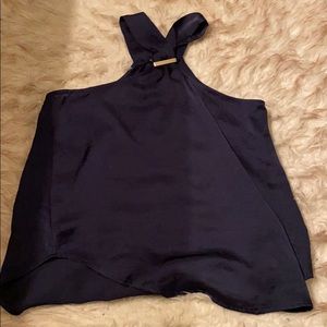 Navy high neck top - 3/$25